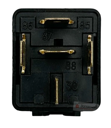 Реле стартера 2108, ГАЗ-3110 5-ти конт. универсальное 30А АвтоТрейд 75.3777-01АТ 12В