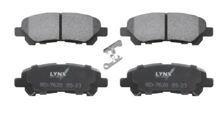 Колодки тормозные "LYNX" дисковые задние Toyota Highlander BD-7620