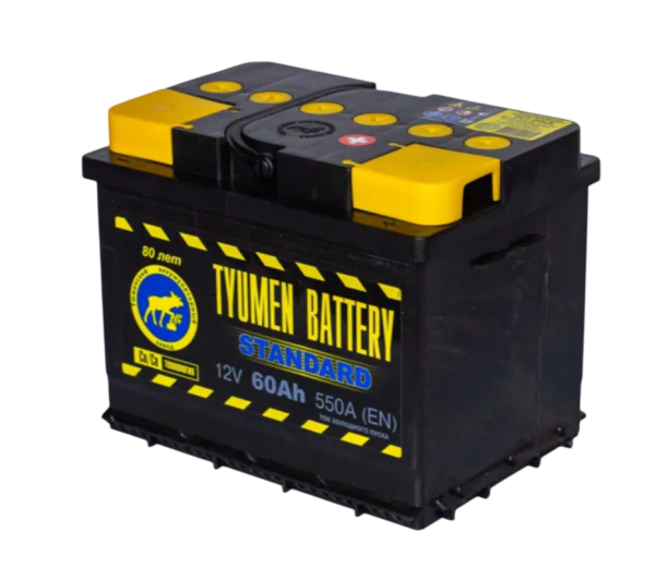 Аккумулятор 60 А/ч о.п. Тюмень ток 550 242 х 175 х 190 6CT60L0