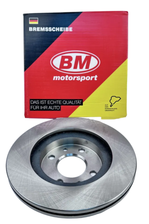 Диск тормозной "BM-Motorsport" передний вент D=259мм. RENAULT LOGAN/SANDERO BDV741