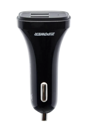 Устройство зарядное для телефона ZIPOWER 2 USB • 5 В-4,8 А