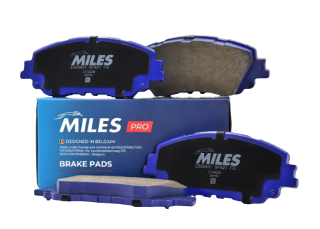 Колодки тормозные "MILES" передние (Смесь CERAMIC серия PRO) TOYOTA CAMRY 18- E500601