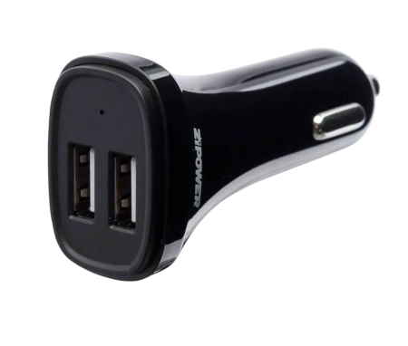 Устройство зарядное для телефона ZIPOWER 2 USB • 5 В-4,8 А