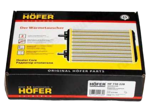 Радиатор отопителя 2101 алюм. HOFER hf730228