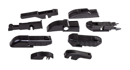 Щетка стеклоочистителя бескаркасная Skyway стандарт 24"/600 мм 9 адаптеров