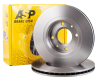 Диск тормозной "ASP" PEUGEOT 206,207,208,307 перед. вент. 420201