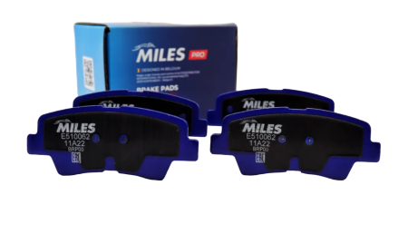 Колодки тормозные "MILES" задние HYUNDAI SOLARIS 10-/SONATA V (NF) 05-/KIA SOUL 09- E510062