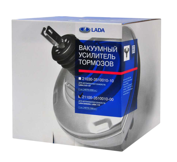 Вакуумный усилитель 2110 в сборе ДААЗ LADA