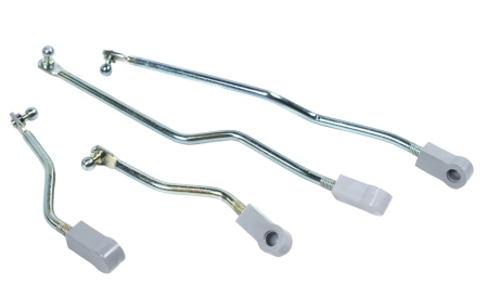 Ручка двери ВАЗ 2109, 2114-2115 евро без личинки снежная королева 4 шт. Тюн-Авто