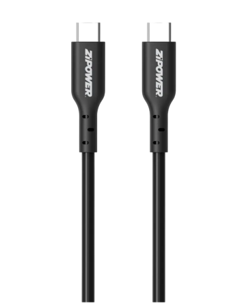 Кабель для телефона ZIPOWER USB Type-С×2, USB C – USB C , 1 м