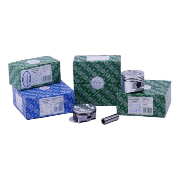 Поршни 2190 82.0-В STC углубленные с пальцами и кольцами