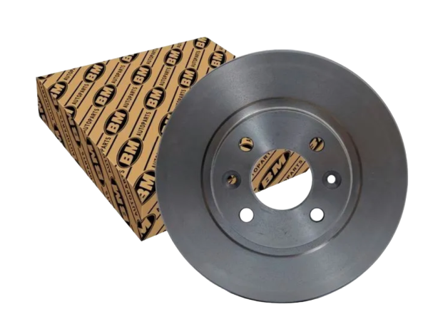 Диск тормозной "BM-Motorsport" передний вент D=259мм. RENAULT LOGAN/SANDERO BDV741