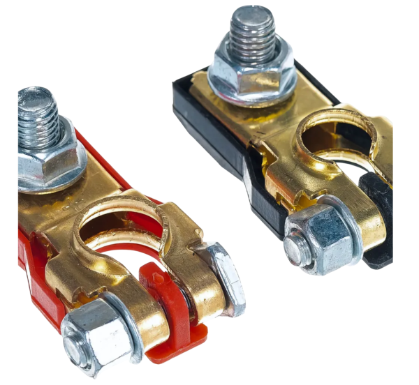 Клемма аккумулятора SKYWAY медные тонкие 017 2 шт.