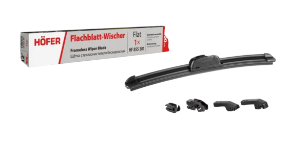 Щетка стеклоочистителя бескаркасная Hofer 12"/300 мм