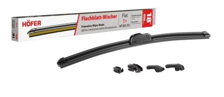 Щетка стеклоочистителя бескаркасная Hofer 18"/450 мм