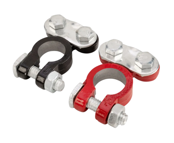 Клемма аккумулятора SKYWAY алюминиевые японские Т2/европейские 014 2 шт.