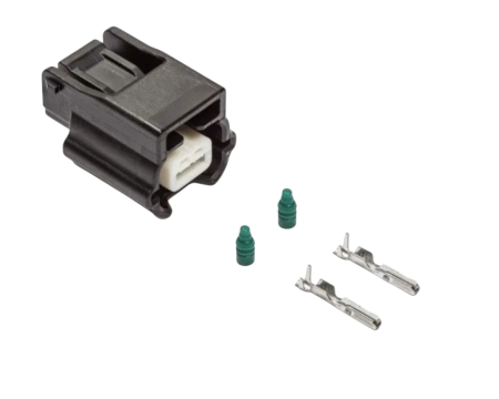 Разъем 2-х контактный к форсунке двигателя 21129 Lada Vesta, с проводами Cargen