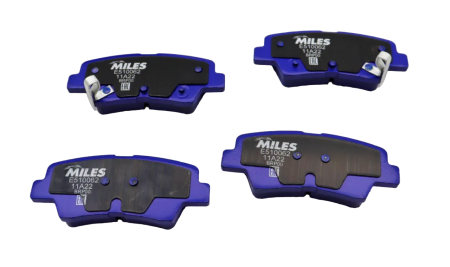 Колодки тормозные "MILES" задние HYUNDAI SOLARIS 10-/SONATA V (NF) 05-/KIA SOUL 09- E510062