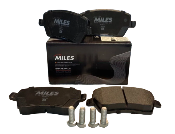 Колодки тормозные "MILES" передние  (LADA VESTA / RENAULT DUSTER / NISSAN NOTE E100108