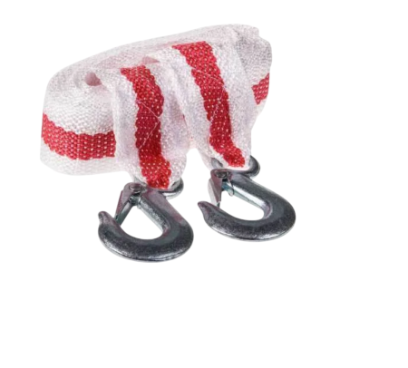 Трос буксировочный 3 т 5 м SKYWAY 2 крюка, в пакете