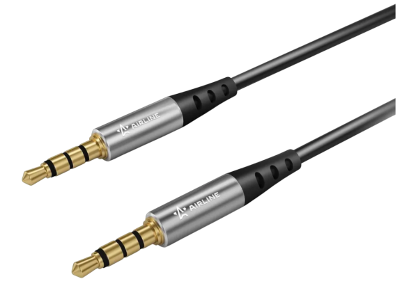 Кабель для телефона AIRLINE Aux 3.5 mm Jack - 3.5 mm Jack 0,6м