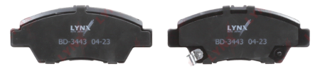 Колодки тормозные "LYNX" передние HONDA Civic >05/CRX 92-98 BD-3443