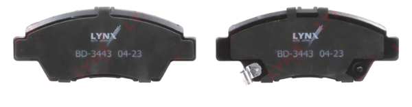 Колодки тормозные "LYNX" передние HONDA Civic >05/CRX 92-98 BD-3443